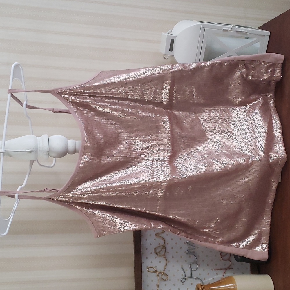 Pretty Sequined Torrid Tank Top